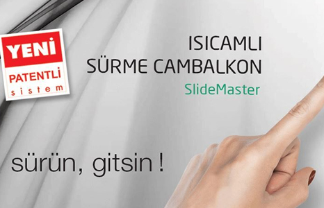 SlideMaster Isıcamlı Sürme Cambalkon